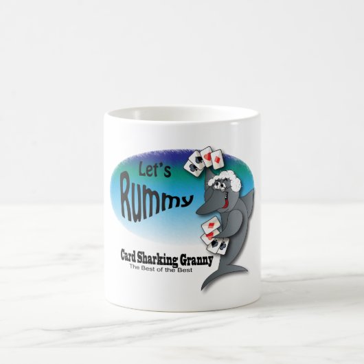 Card Sharking Granny Kaffeetasse (Mittel)