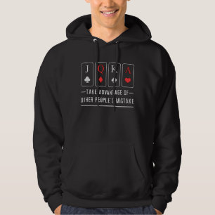 Card Spieltag Casino Karten Poker Spielgeld Hoodie
