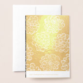 Card Standard Marigolds Folienkarte (Rückseite mit Umschlag)