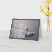 Card Swan 02 Karte (Gelbe Blume)
