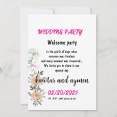 CARD WEDDING EINFACHE EINLADUNG (Vorderseite)