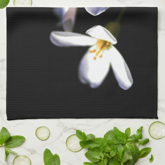 Cardamine Pratensis Blume kta Geschirrtuch (Gefaltet)