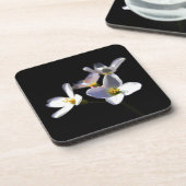 Cardamine Pratensis Blume Küstenercna Getränkeuntersetzer (Linke Seite)