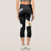 Cardamine Pratensis Blume lecapca Capri Leggings (Rückseite)