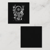Cardano Coin-Crypto Astronaut Begleitkarte (Vorne/Hinten)
