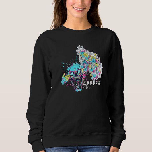 Cardano Mind Blown Krypto Schifffahrtsgesellschaft Sweatshirt (Vorderseite)