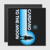 CARDANO-TO-MOON MAGNETKARTE (Vorne/Hinten)