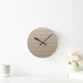 Cardboard Runde Wanduhr (Zuhause)