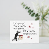 Cardboardeaux für Box Weinkultur und Erde Postkarte (Stehend Vorderseite)