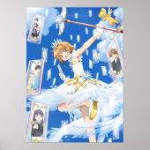 Cardcaptor Sakura in Blau Poster (Vorne)
