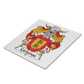 Cardenas Familienwappen Fliese (Seite)