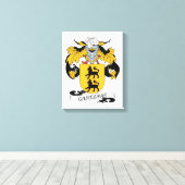 Cardenas Familienwappen Leinwanddruck (Insitu (Holzboden))