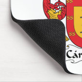 Cardenas Familienwappen Mousepad (Ecke)