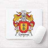 Cardenas Familienwappen Mousepad (Mit Mouse)