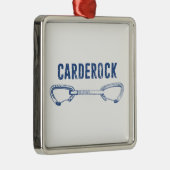 Carderock Rock Climbing Quickdrag Ornament Aus Metall (Rechts)