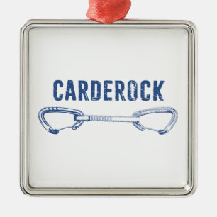 Carderock Rock Climbing Quickdrag Ornament Aus Metall