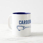 Carderock Rock Climbing Quickdrag Zweifarbige Tasse (Vorderseite Links)