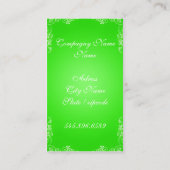 CardGrün Visitenkarte (Rückseite)