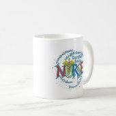 Cardiac Care Nurse Motto Kaffeetasse (VorderseiteRechts)