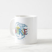 Cardiac Care Nurse Motto Kaffeetasse (Vorderseite Links)