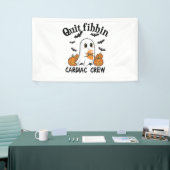 Cardiac Crew Funny Boo-Ghost Pumpkin Banner (Messeveranstaltung)