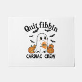 Cardiac Crew Funny Boo-Ghost Pumpkin Fußmatte (Vorderseite)