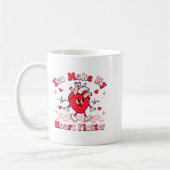 Cardiac Nurse Valentine You Make My Heart Flutter Kaffeetasse (Links)