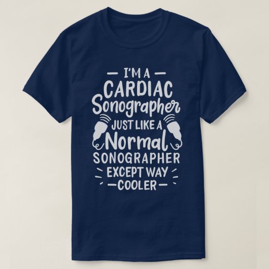 Cardiac Sonographin 5 T-Shirt (Design vorne)