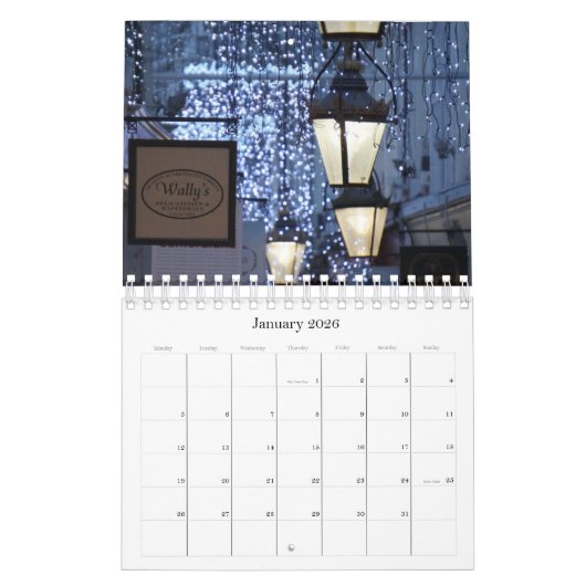 Cardiff 2026 CALENDAR Kalender (Jan 2026)