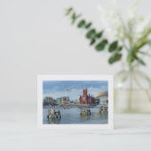 Cardiff Bay, Cardiff. Visitenkarte (Stehend Vorderseite)
