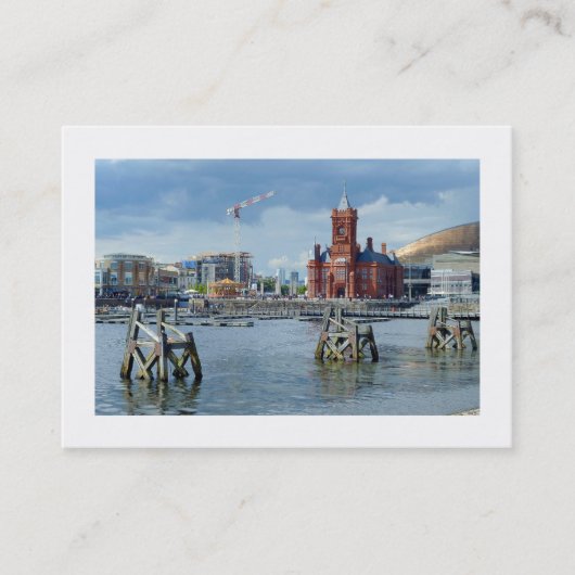 Cardiff Bay, Cardiff. Visitenkarte (Vorderseite)