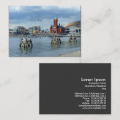 Cardiff Bay, Cardiff. Visitenkarte (Vorne/Hinten)