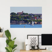 Cardiff Bay, Cardiff, Wales. Poster (Heimbüro)