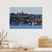 Cardiff Bay, Cardiff, Wales. Poster (Küche)