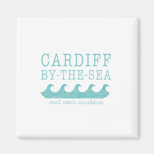 Cardiff by the Sea Print - San Diego Encinitas Magnet