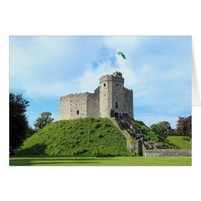 Cardiff Castle Behalt (Vorderseite (Horizontal))
