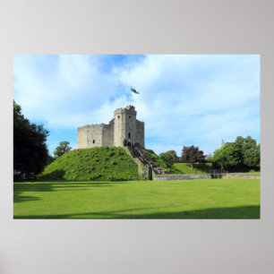 Cardiff Castle Behalt II Poster