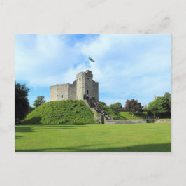 Cardiff Castle Behalt II Postkarte