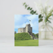 Cardiff Castle Behalt II Postkarte (Stehend Vorderseite)