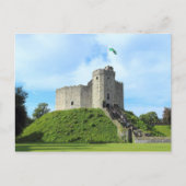 Cardiff Castle Behalt Postkarte (Vorderseite)