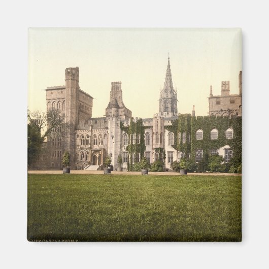 Cardiff Castle II, Cardiff, Wales Magnet (Vorne)