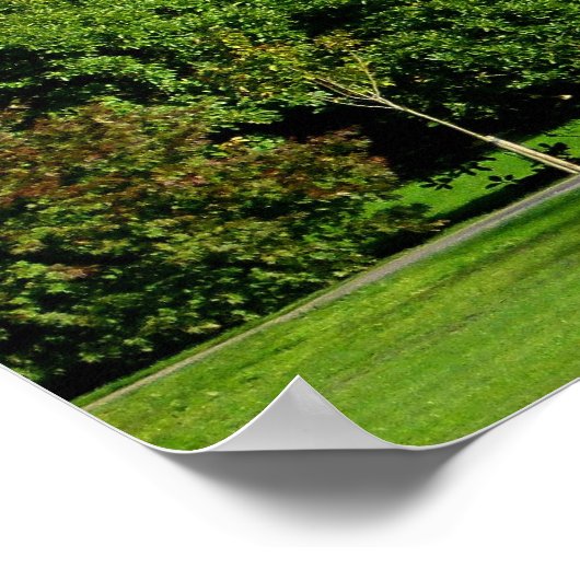 Cardiff Castle II Poster (Ecke)