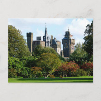 Cardiff Castle II Postkarte