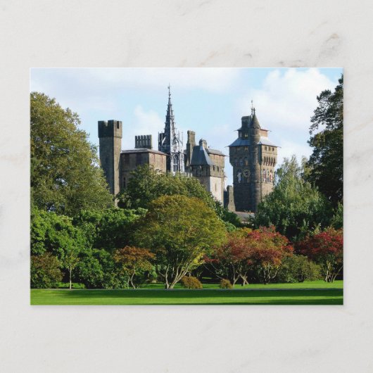 Cardiff Castle II Postkarte (Vorderseite)
