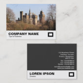 Cardiff Castle im Südtessin Visitenkarte (Vorne/Hinten)