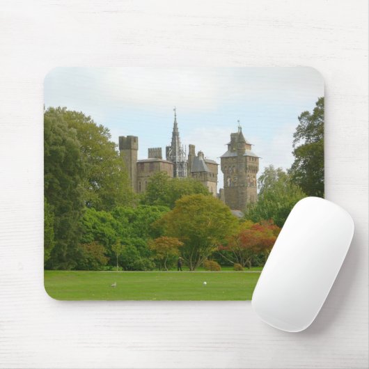 Cardiff Castle Mousepad (Mit Mouse)