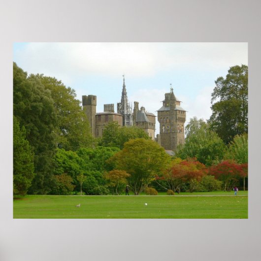 Cardiff Castle Poster (Vorne)