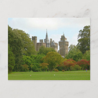Cardiff Castle Postkarte
