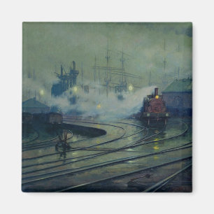 Cardiff-Docks, 1896 Magnet