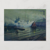 Cardiff Docks, 1896 Postkarte (Vorderseite)